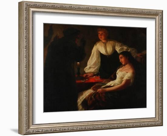 Fortune-Telling, 1867-Henryk Siemiradzki-Framed Giclee Print