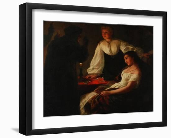 Fortune-Telling, 1867-Henryk Siemiradzki-Framed Giclee Print