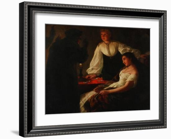 Fortune-Telling, 1867-Henryk Siemiradzki-Framed Giclee Print