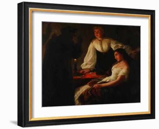 Fortune-Telling, 1867-Henryk Siemiradzki-Framed Giclee Print