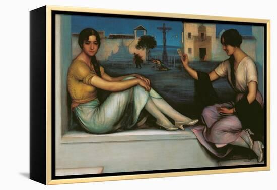 Fortune-Telling-Julio Romero de Torres-Framed Premier Image Canvas