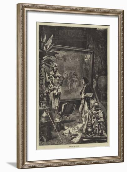 Fortuny at Work-null-Framed Giclee Print