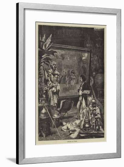 Fortuny at Work-null-Framed Giclee Print