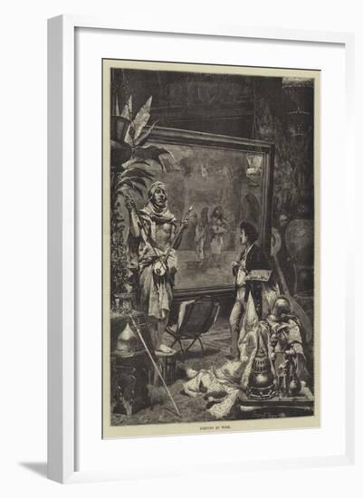 Fortuny at Work-null-Framed Giclee Print