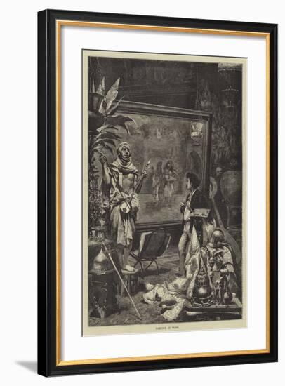 Fortuny at Work-null-Framed Giclee Print