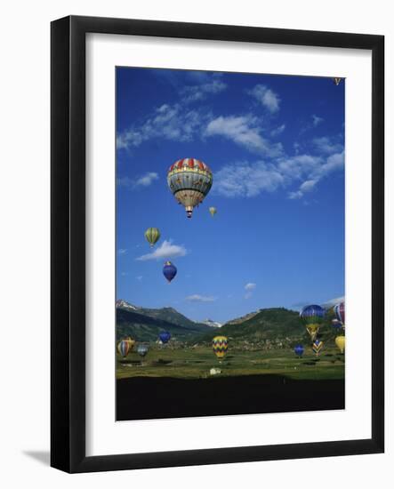 Forty Balloon Race Aspen, Colorado, USA-null-Framed Photographic Print
