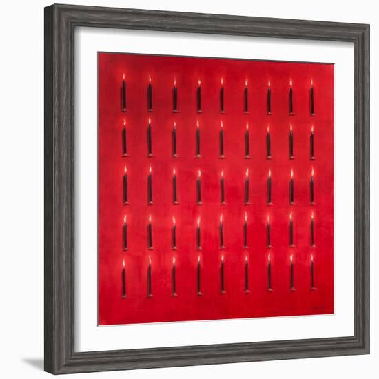 Forty-Five Candles, Sri Lanka, 2012-Lincoln Seligman-Framed Giclee Print