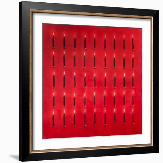 Forty-Five Candles, Sri Lanka, 2012-Lincoln Seligman-Framed Giclee Print