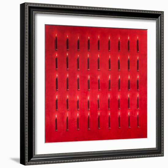 Forty-Five Candles, Sri Lanka, 2012-Lincoln Seligman-Framed Giclee Print