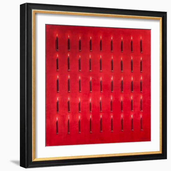 Forty-Five Candles, Sri Lanka, 2012-Lincoln Seligman-Framed Giclee Print