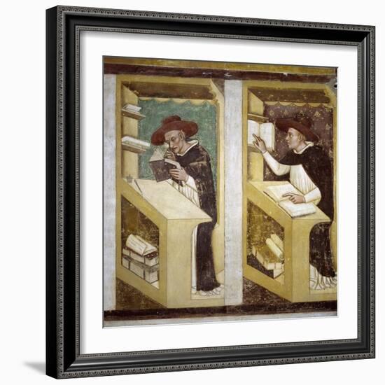 Forty Illustrious Members of the Dominican Order, 1352-Tommaso Da Modena Tommaso Da Modena-Framed Giclee Print