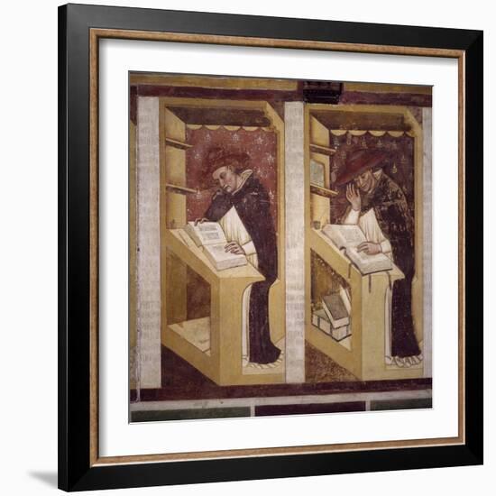 Forty Illustrious Members of the Dominican Order, 1352-Tommaso Da Modena Tommaso Da Modena-Framed Giclee Print