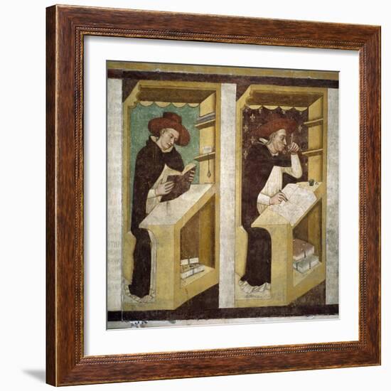 Forty Illustrious Members of the Dominican Order, 1352-Tommaso Da Modena Tommaso Da Modena-Framed Giclee Print