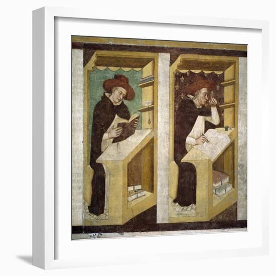 Forty Illustrious Members of the Dominican Order, 1352-Tommaso Da Modena Tommaso Da Modena-Framed Giclee Print