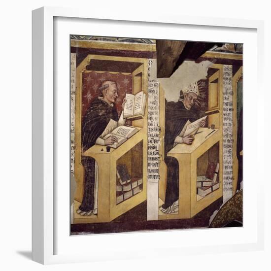 Forty Illustrious Members of the Dominican Order, 1352-Tommaso Da Modena Tommaso Da Modena-Framed Giclee Print