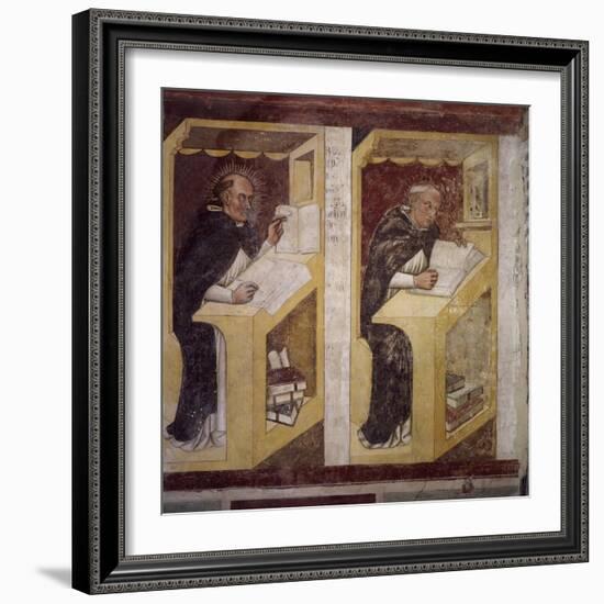 Forty Illustrious Members of the Dominican Order, 1352-Tommaso Da Modena Tommaso Da Modena-Framed Giclee Print