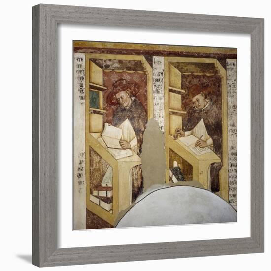 Forty Illustrious Members of the Dominican Order, 1352-Tommaso Da Modena Tommaso Da Modena-Framed Giclee Print