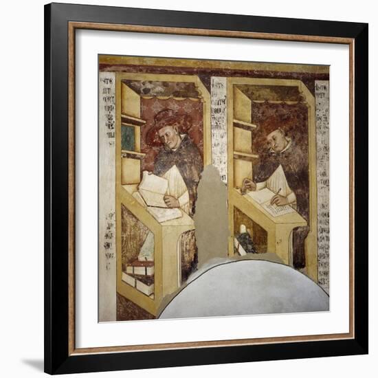 Forty Illustrious Members of the Dominican Order, 1352-Tommaso Da Modena Tommaso Da Modena-Framed Giclee Print