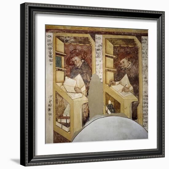 Forty Illustrious Members of the Dominican Order, 1352-Tommaso Da Modena Tommaso Da Modena-Framed Giclee Print