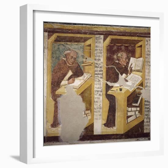 Forty Illustrious Members of the Dominican Order, 1352-Tommaso Da Modena Tommaso Da Modena-Framed Giclee Print