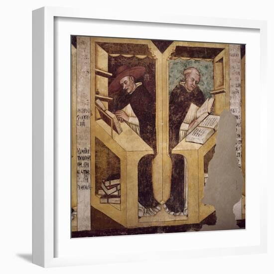 Forty Illustrious Members of the Dominican Order, 1352-Tommaso Da Modena Tommaso Da Modena-Framed Giclee Print