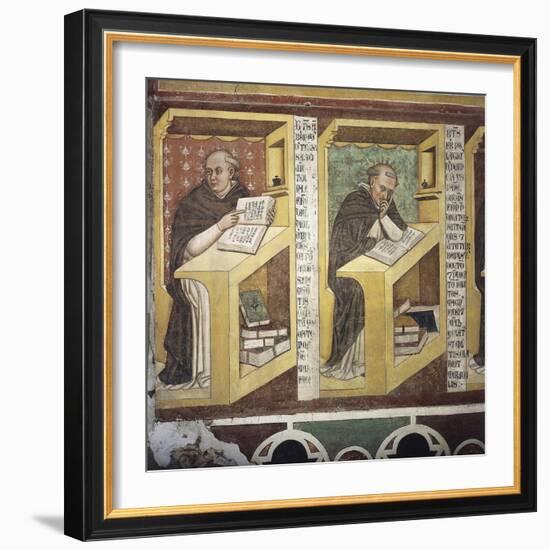 Forty Illustrious Members of the Dominican Order, 1352-Tommaso Da Modena Tommaso Da Modena-Framed Giclee Print