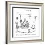 "Forty-one years of marriage.  That's a long,  long, long learning curve." - New Yorker Cartoon-George Booth-Framed Premium Giclee Print