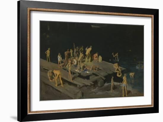 Forty-Two Kids, 1907-George Wesley Bellows-Framed Giclee Print