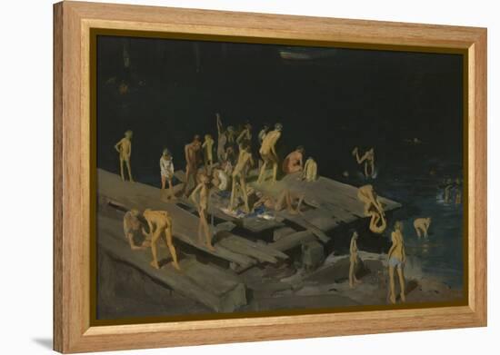 Forty-Two Kids, 1907-George Wesley Bellows-Framed Premier Image Canvas