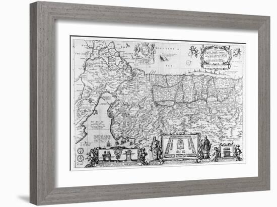 Forty Years Travels of the Children of Israel-null-Framed Giclee Print