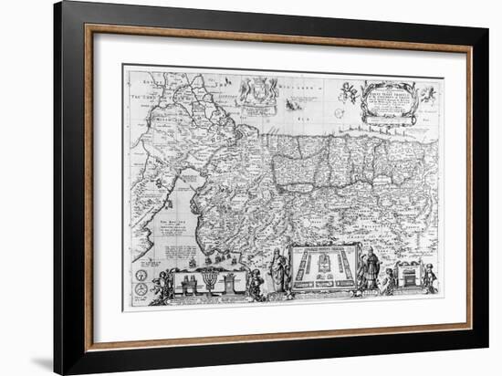 Forty Years Travels of the Children of Israel-null-Framed Giclee Print