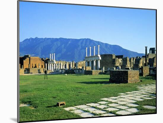 Forum, Pompeii, Bay of Naples, Italy-Demetrio Carrasco-Mounted Photographic Print