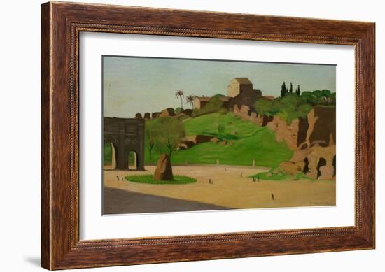 Forum Romanum-Félix Vallotton-Framed Giclee Print