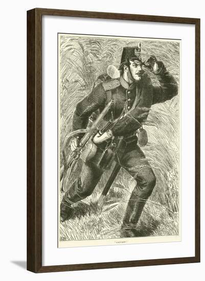 "Forward!", October 1870-null-Framed Giclee Print