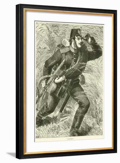 "Forward!", October 1870-null-Framed Giclee Print