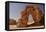 Forzhaga Natural Arch in Akakus Mountains, Sahara Desert, Libya, North Africa, Africa-Michal Szafarczyk-Framed Premier Image Canvas