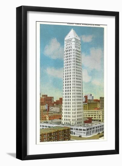 Foshay Tower, Minneapolis, Minnesota-null-Framed Art Print