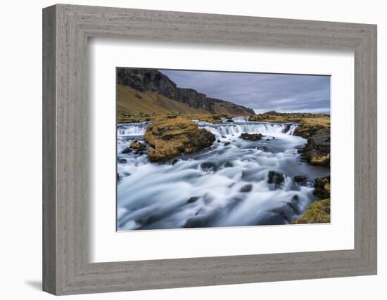 Fossalar River, Iceland, Polar Regions-Sergio Pitamitz-Framed Photographic Print