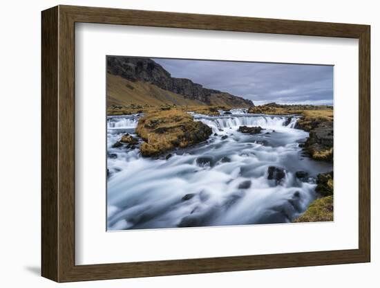 Fossalar River, Iceland, Polar Regions-Sergio Pitamitz-Framed Photographic Print