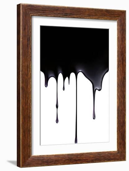 Fossil Fuel, Conceptual Image-SMETEK-Framed Photographic Print