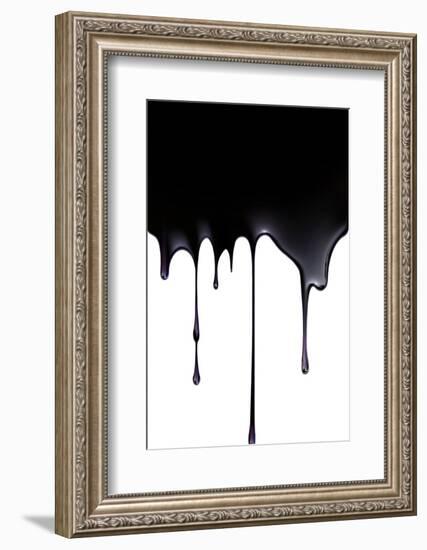 Fossil Fuel, Conceptual Image-SMETEK-Framed Photographic Print