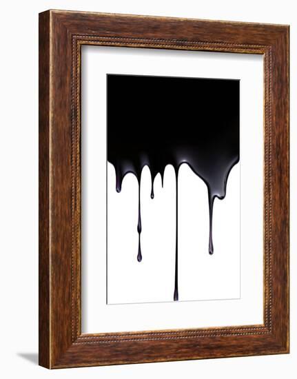 Fossil Fuel, Conceptual Image-SMETEK-Framed Photographic Print