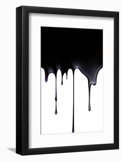 Fossil Fuel, Conceptual Image-SMETEK-Framed Photographic Print