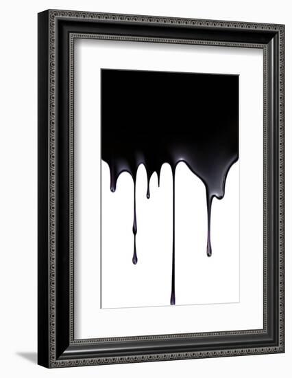 Fossil Fuel, Conceptual Image-SMETEK-Framed Photographic Print