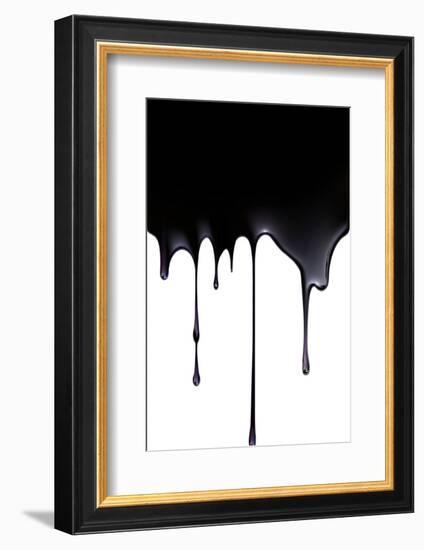 Fossil Fuel, Conceptual Image-SMETEK-Framed Photographic Print