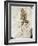 Fossilised Frog Embedded In Rock-Volker Steger-Framed Photographic Print