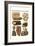 Fossilised (Petrified) Wood, Leaves and Bamboo-James Parkinson-Framed Art Print