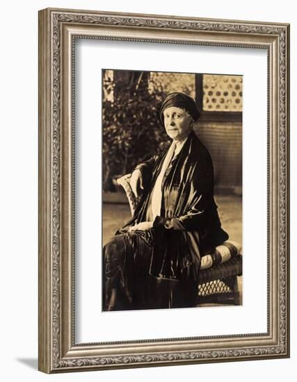 Foto Ak Adelgunde Von Portugal, Countess of Bardi-null-Framed Photographic Print