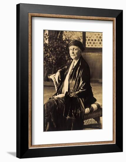 Foto Ak Adelgunde Von Portugal, Countess of Bardi-null-Framed Photographic Print