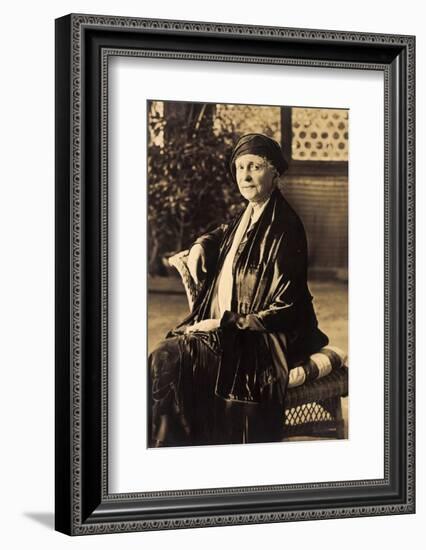 Foto Ak Adelgunde Von Portugal, Countess of Bardi-null-Framed Photographic Print